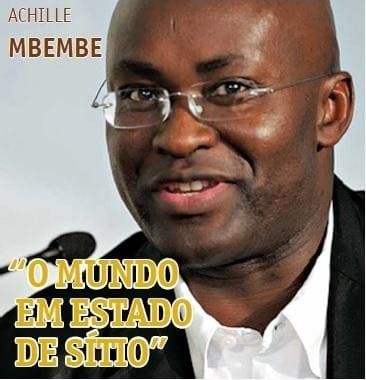 Fotografia de Achille Mbembe